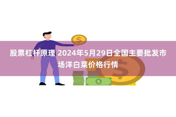 股票杠杆原理 2024年5月29日全国主要批发市场洋白菜价格行情